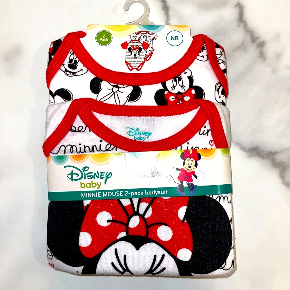 Brand new 2 pack, Minnie Mouse onesies.